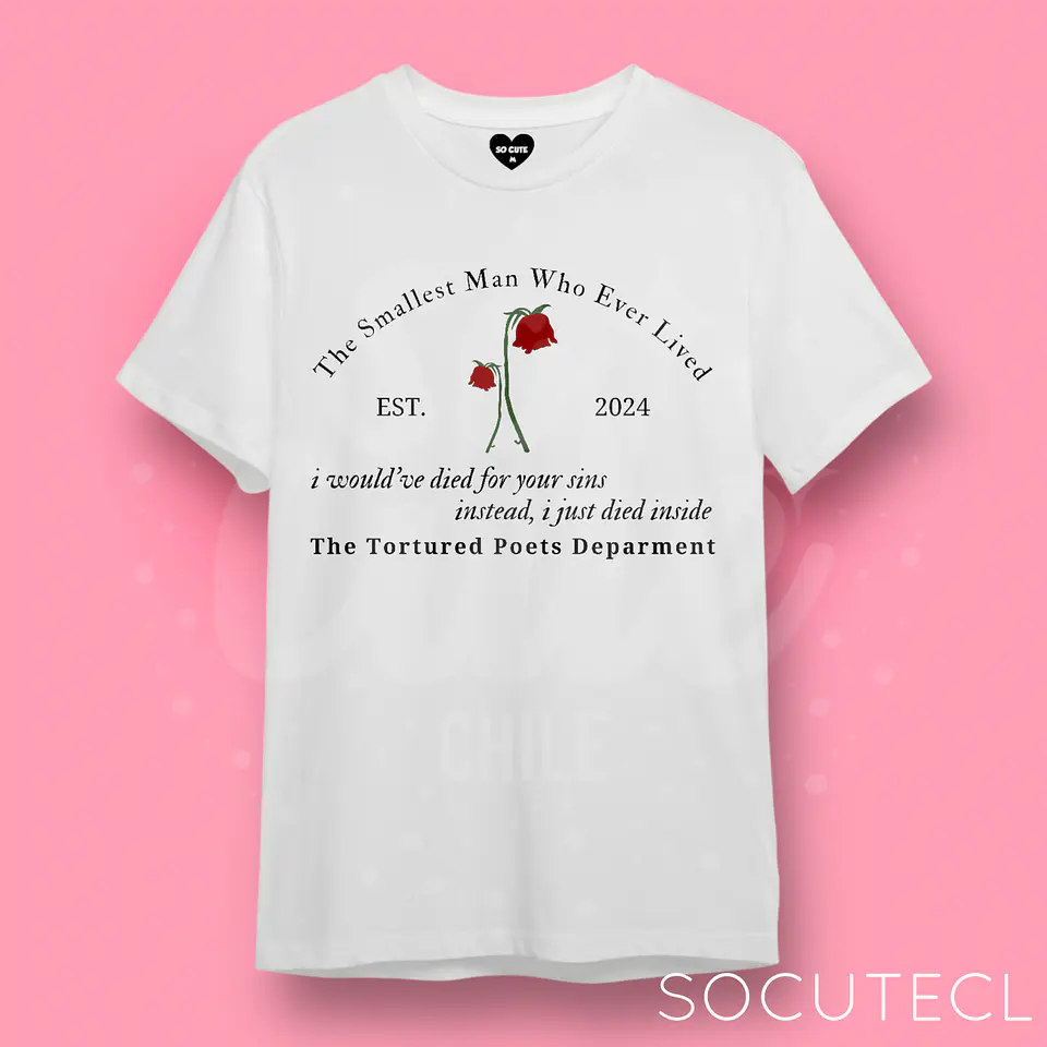 POLERA TAYLOR SWIFT THE SMALLEST MAN 1