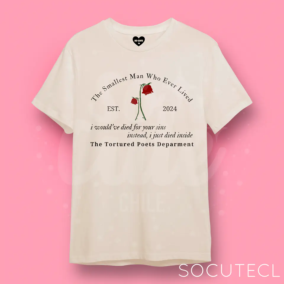 POLERA TAYLOR SWIFT THE SMALLEST MAN 2