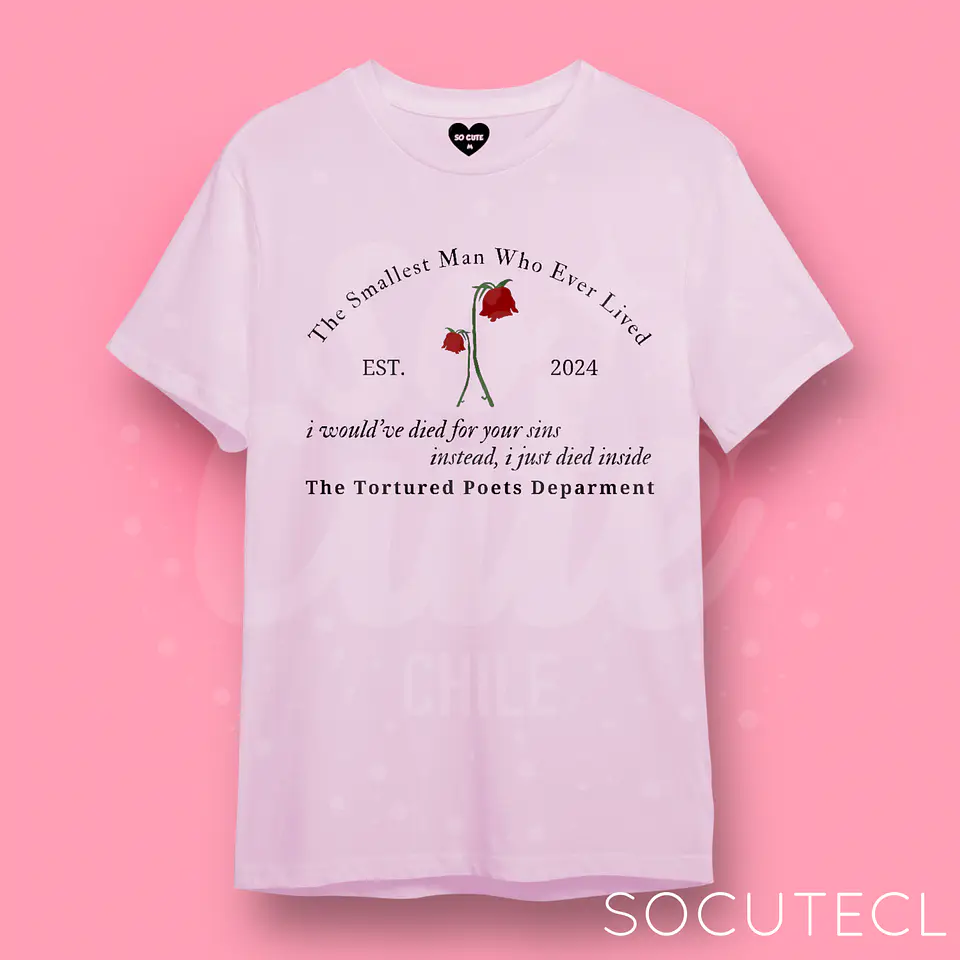 POLERA TAYLOR SWIFT THE SMALLEST MAN 3
