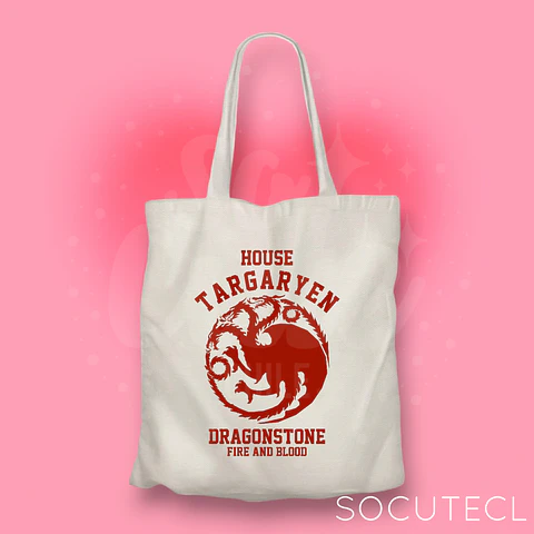 TOTE BAG HOUSE OF THE DRAGON / HOTD TARGARYEN