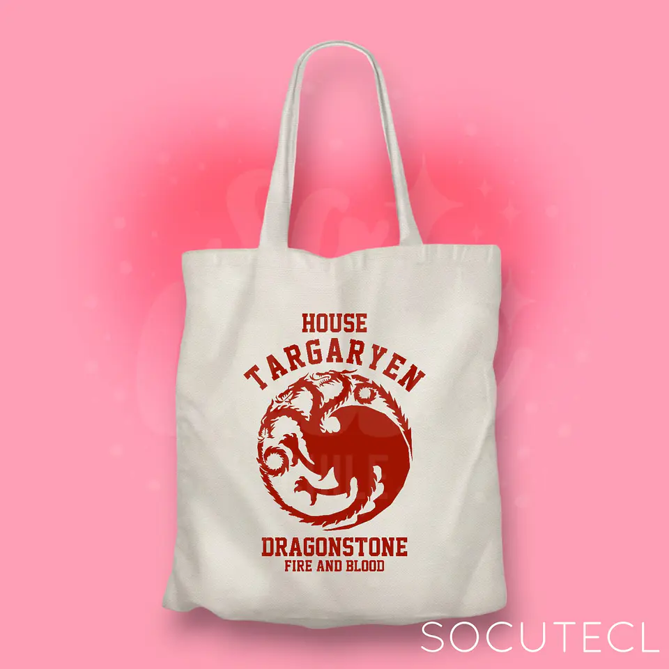 TOTE BAG HOUSE OF THE DRAGON / HOTD TARGARYEN 1