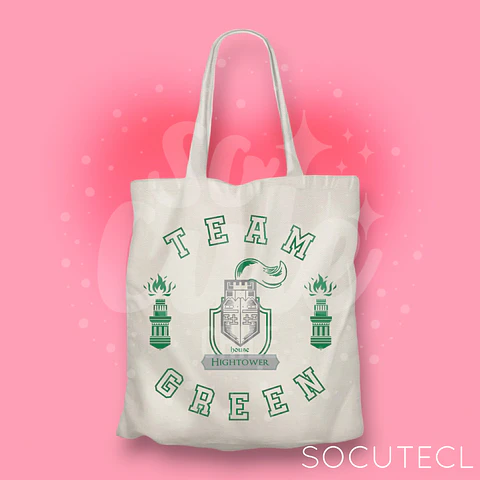 TOTE BAG HOUSE OF THE DRAGON / HOTD TEAM GREEN HIGHTOWER