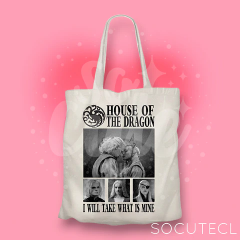 TOTE BAG HOUSE OF THE DRAGON / HOTD
