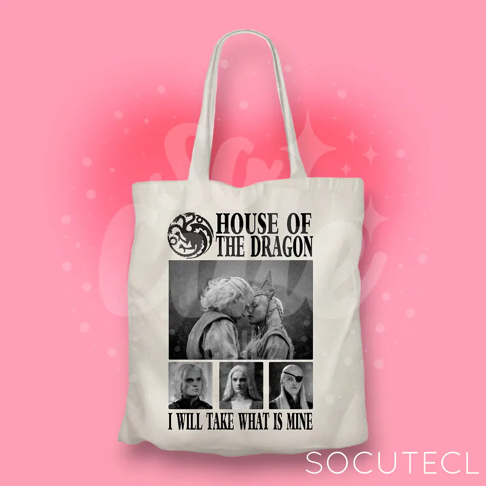 TOTE BAG HOUSE OF THE DRAGON / HOTD 1