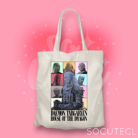 TOTE BAG DAEMON TARGARYEN THE ERAS TOUR / HOTD