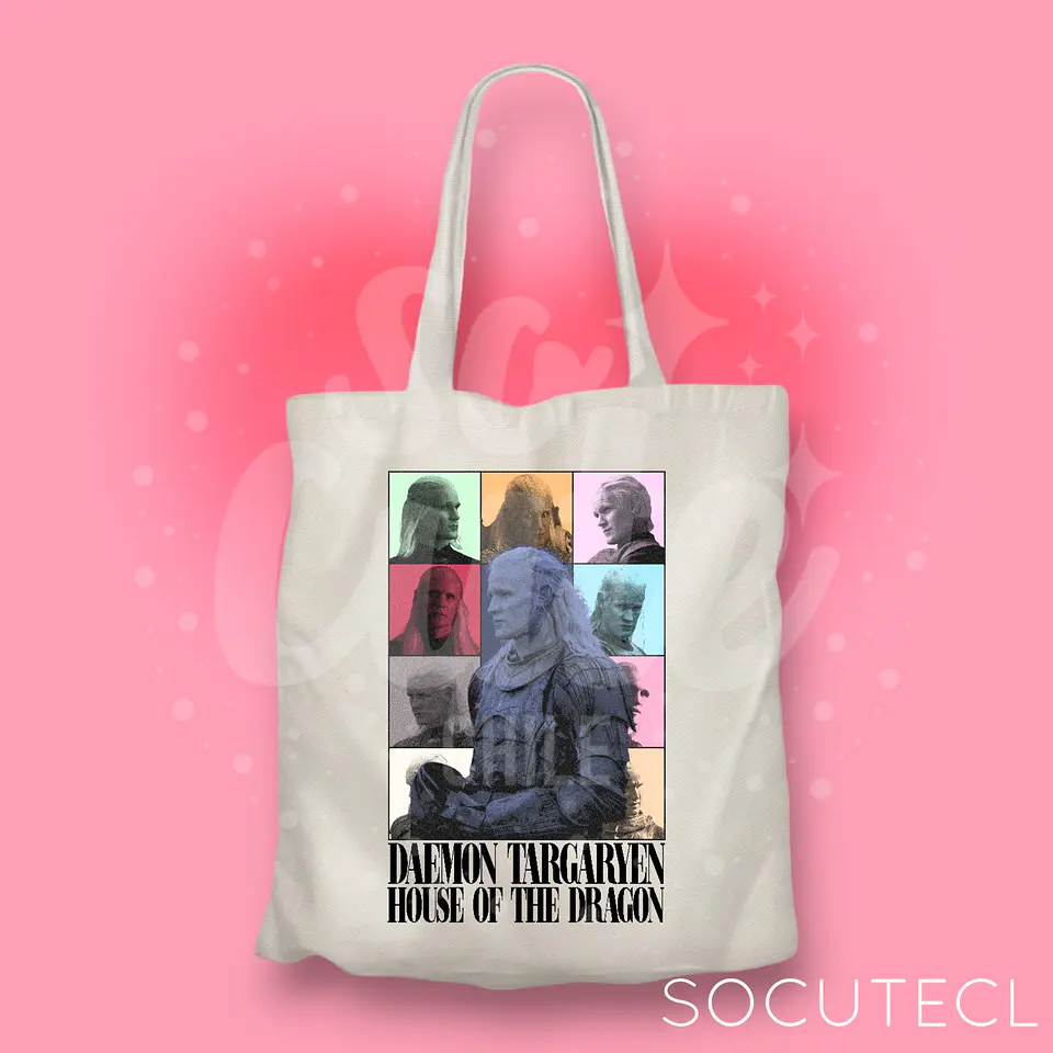 TOTE BAG DAEMON TARGARYEN THE ERAS TOUR / HOTD 1