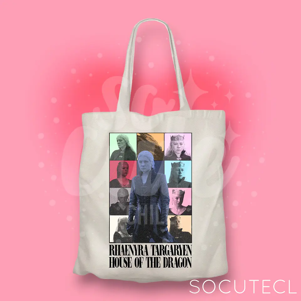 TOTE BAG RHAENYRA TARGARYEN THE ERAS TOUR / HOTD 1