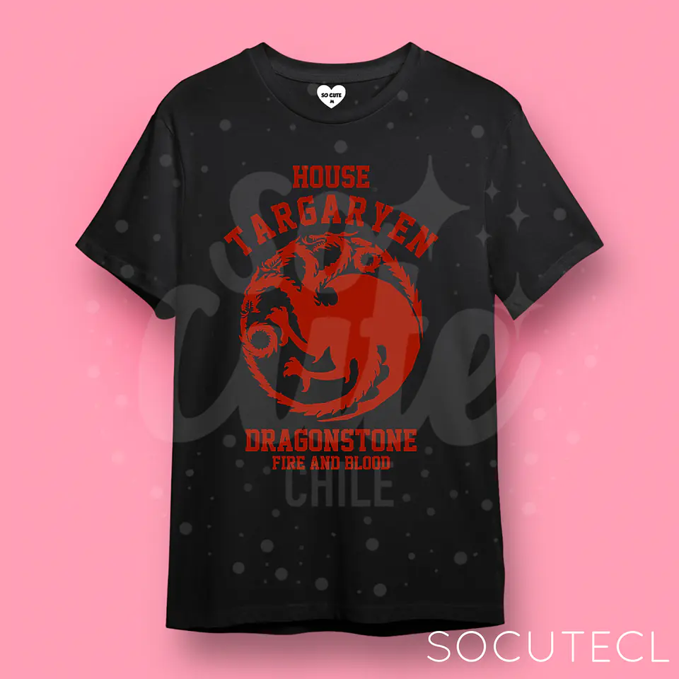 POLERA HOUSE OF THE DRAGON / HOTD TARGARYEN 2