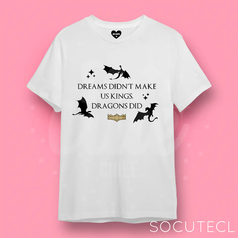 POLERA HOUSE OF THE DRAGON / HOTD  1