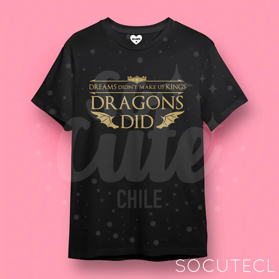 POLERA HOUSE OF THE DRAGON / HOTD 2