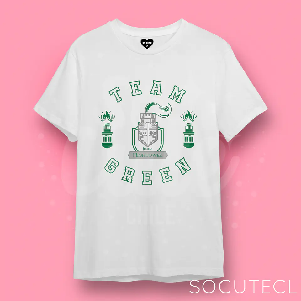 POLERA HOUSE OF THE DRAGON / HOTD TEAM GREEN HIGHTOWER 1