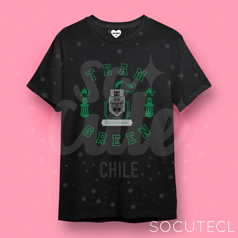 POLERA HOUSE OF THE DRAGON / HOTD TEAM GREEN HIGHTOWER 2
