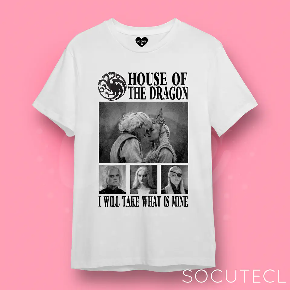 POLERA HOUSE OF THE DRAGON / HOTD 1