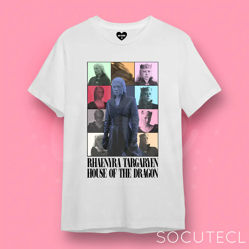 POLERA RHAENYRA TARGARYEN THE ERAS TOUR / HOTD 1