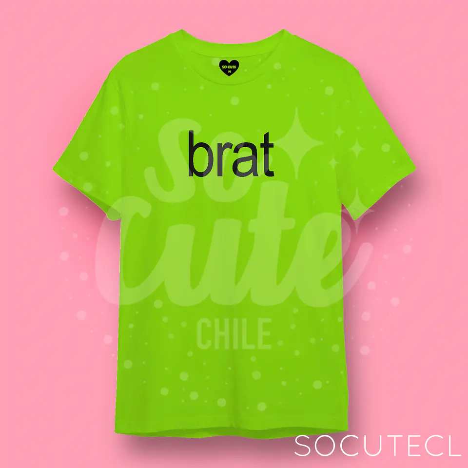 POLERA CHARLI XCX / BRAT / PERSONALIZADO 1