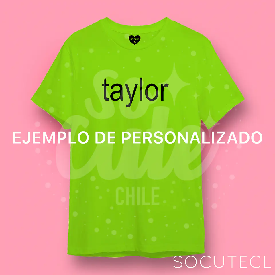 POLERA CHARLI XCX / BRAT / PERSONALIZADO 2