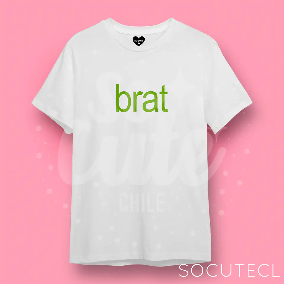 POLERA CHARLI XCX / BRAT / PERSONALIZADO 3