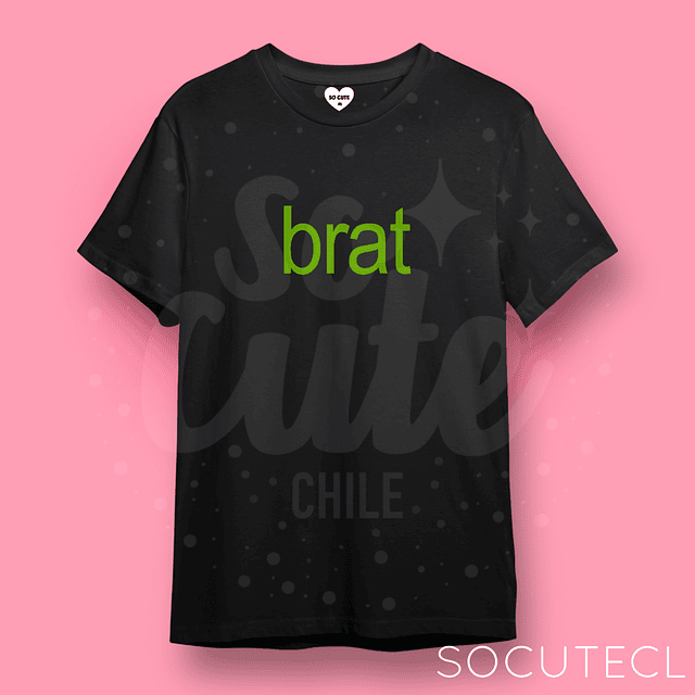 POLERA CHARLI XCX / BRAT / PERSONALIZADO