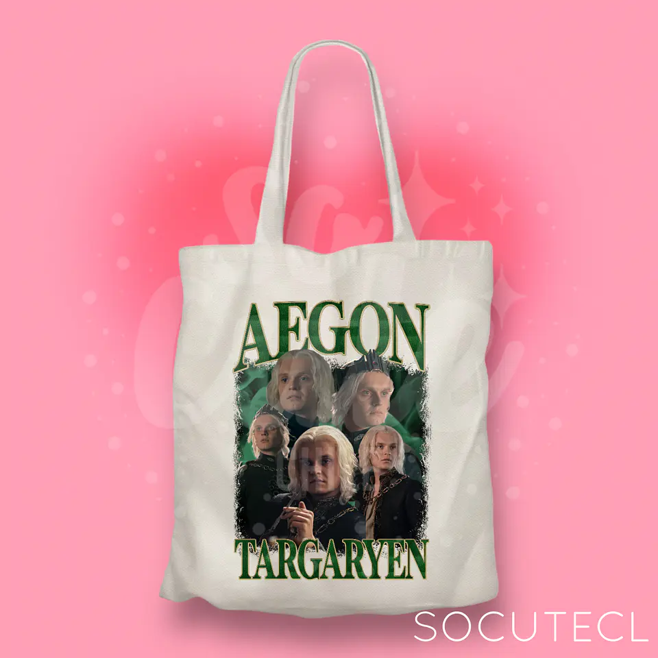 TOTE BAG AEGON TARGARYEN / HOTD 1