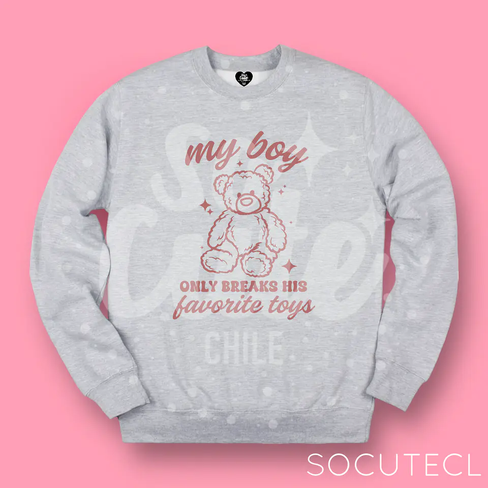 POLERON POLO / CREWNECK TAYLOR SWIFT MY BOY ONLY BREAKS HIS FAVORITE TOYS  1