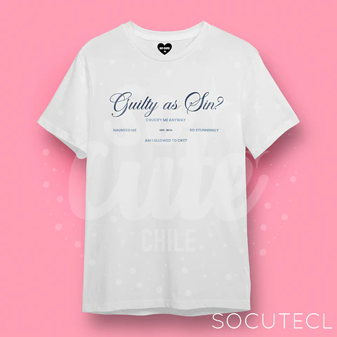POLERA TAYLOR SWIFT GUILTY AS SIN?