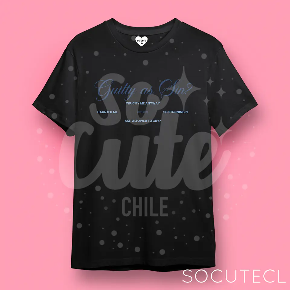 POLERA TAYLOR SWIFT GUILTY AS SIN? 2
