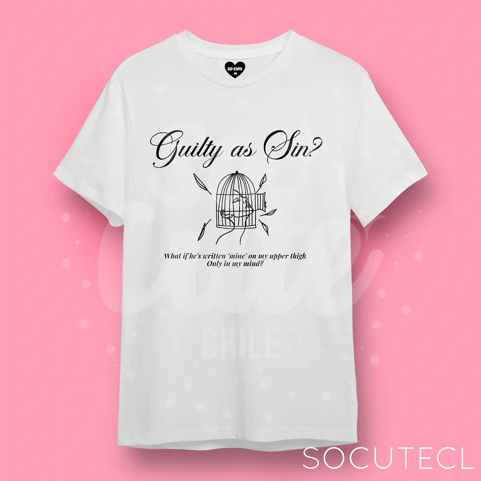 POLERA TAYLOR SWIFT GUILTY AS SIN? 1