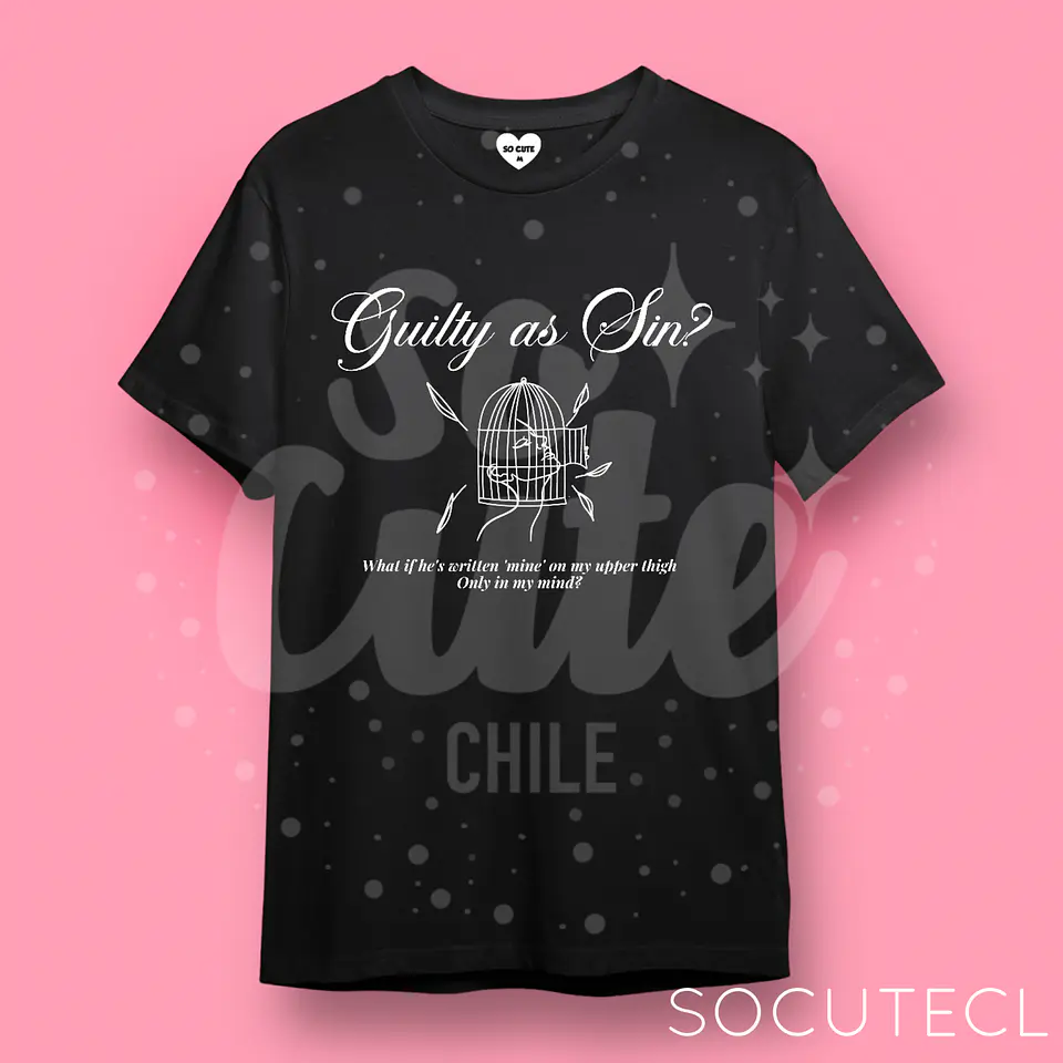 POLERA TAYLOR SWIFT GUILTY AS SIN? 2