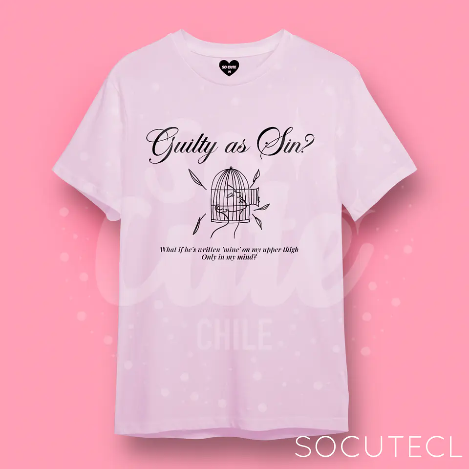 POLERA TAYLOR SWIFT GUILTY AS SIN? 4