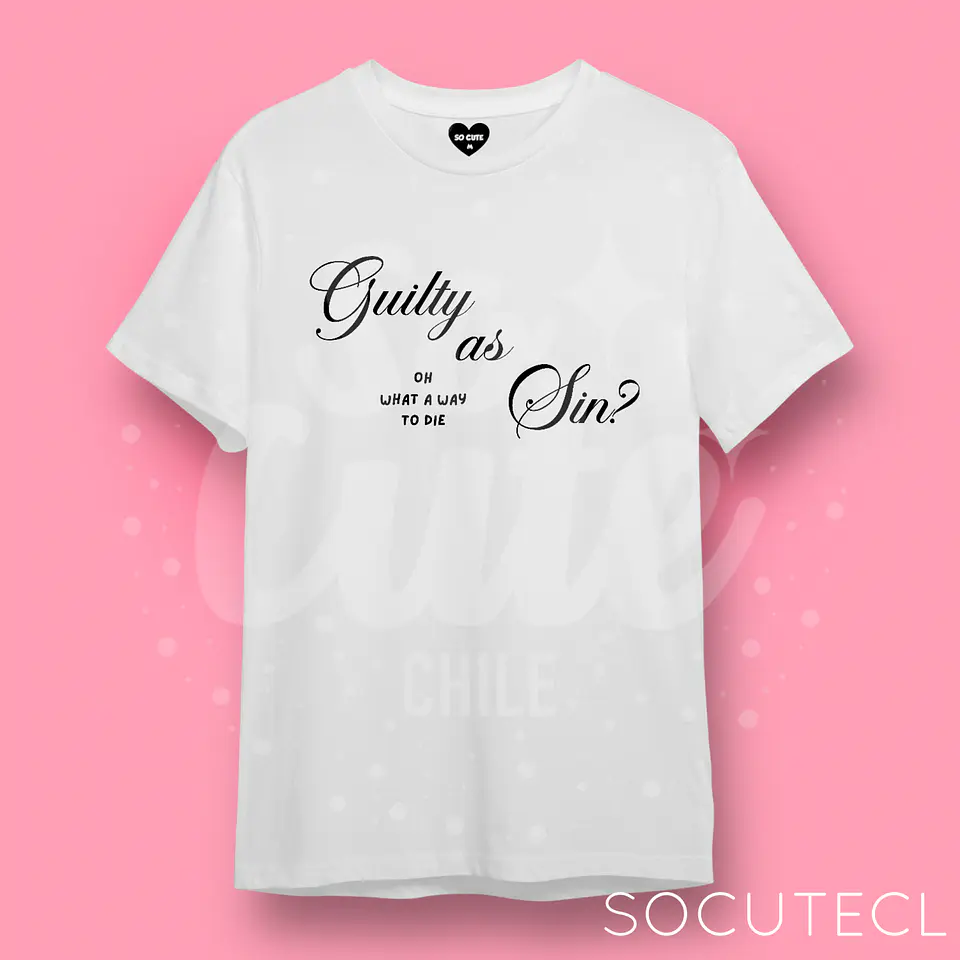 POLERA TAYLOR SWIFT GUILTY AS SIN? 1
