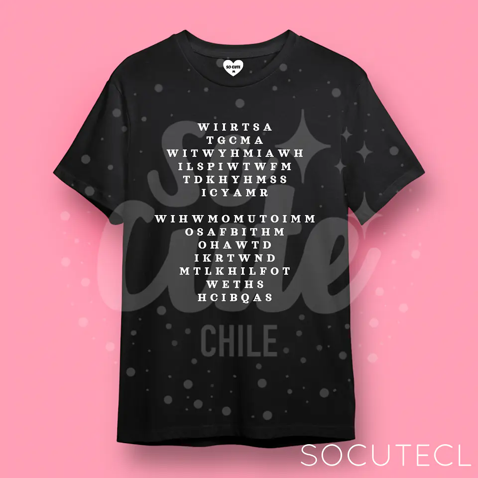 POLERA TAYLOR SWIFT GUILTY AS SIN? 2