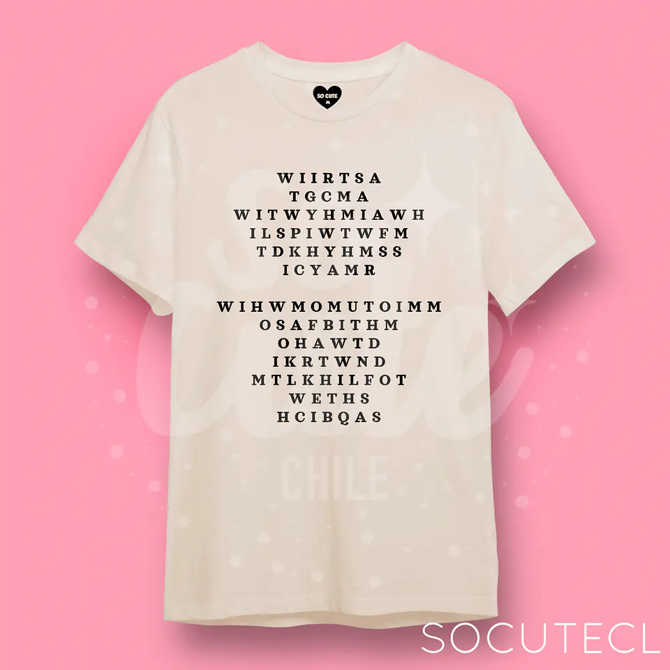 POLERA TAYLOR SWIFT GUILTY AS SIN? 3
