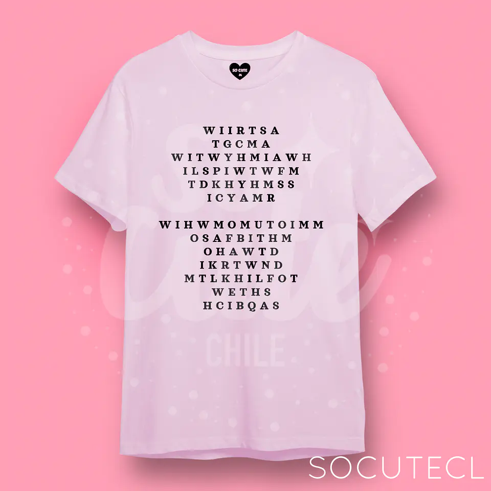 POLERA TAYLOR SWIFT GUILTY AS SIN? 4