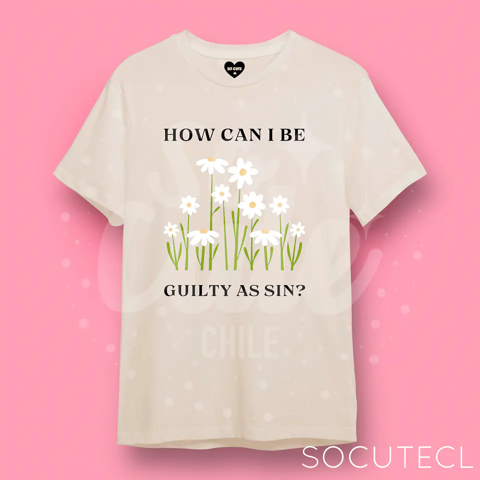POLERA TAYLOR SWIFT GUILTY AS SIN? 3