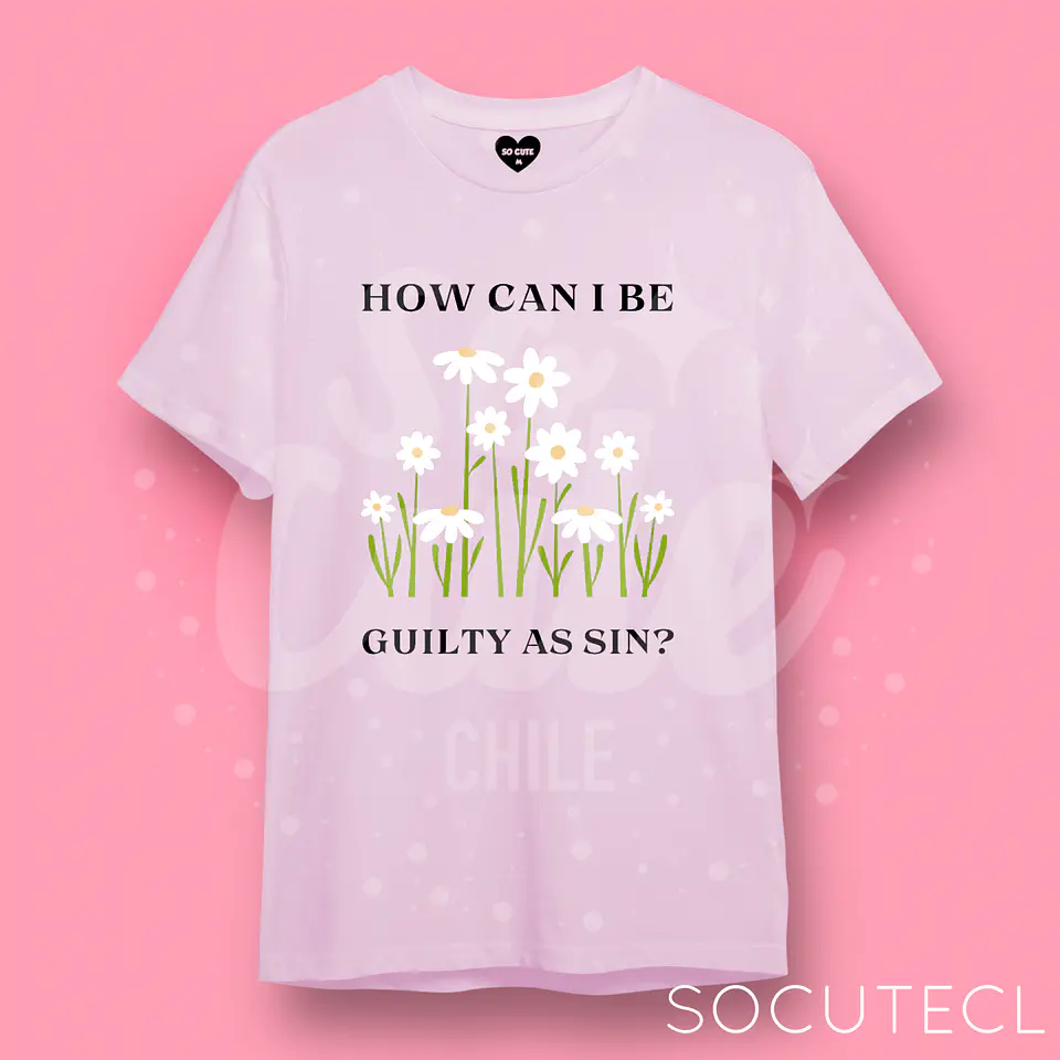 POLERA TAYLOR SWIFT GUILTY AS SIN? 4