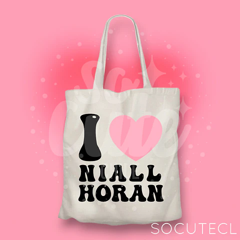 TOTE BAG I LOVE NIALL HORAN