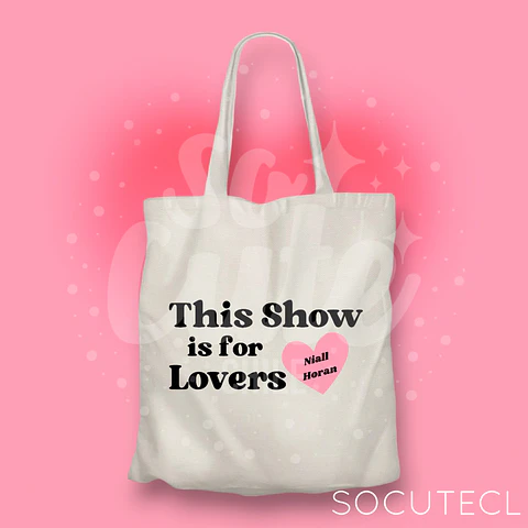 TOTE BAG NIALL HORAN THIS SHOW IS FOR LOVERS