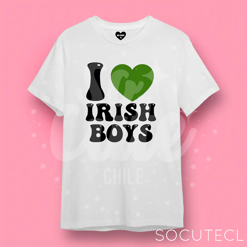 POLERA NIALL HORAN I LOVE IRISH BOYS 1