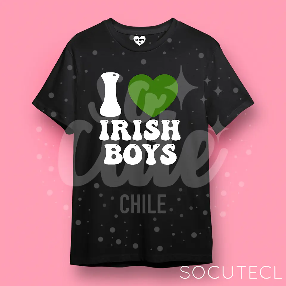 POLERA NIALL HORAN I LOVE IRISH BOYS 3