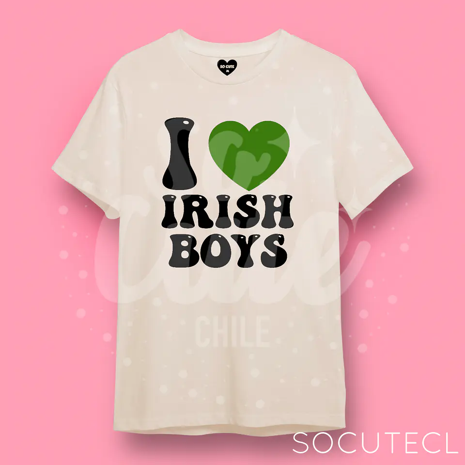 POLERA NIALL HORAN I LOVE IRISH BOYS 4