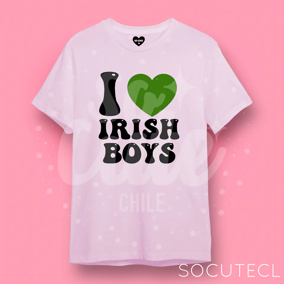 POLERA NIALL HORAN I LOVE IRISH BOYS 5