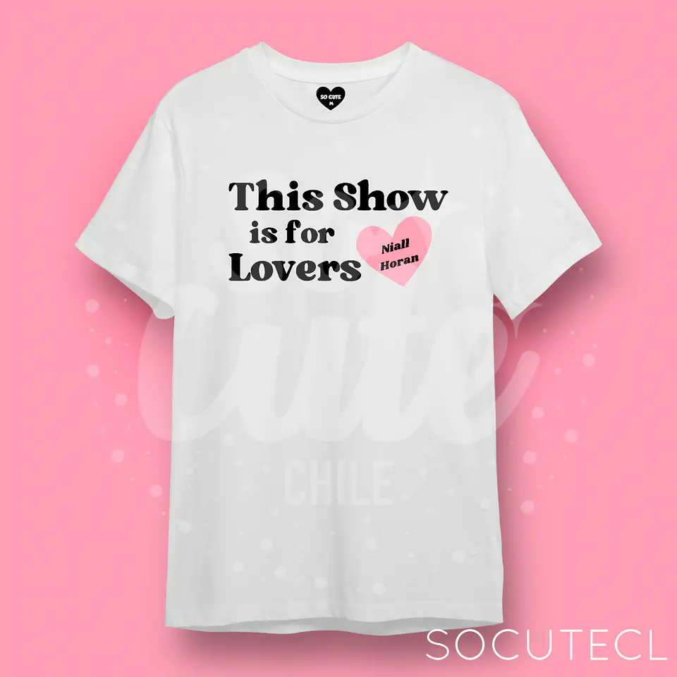 POLERA NIALL HORAN THIS SHOW IS FOR LOVERS  1