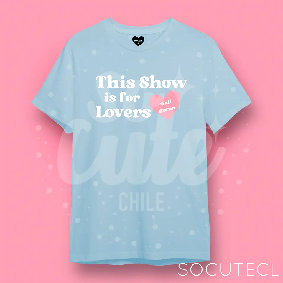 POLERA NIALL HORAN THIS SHOW IS FOR LOVERS  2