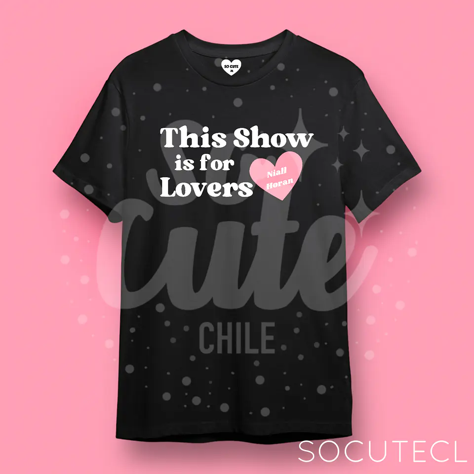 POLERA NIALL HORAN THIS SHOW IS FOR LOVERS  3
