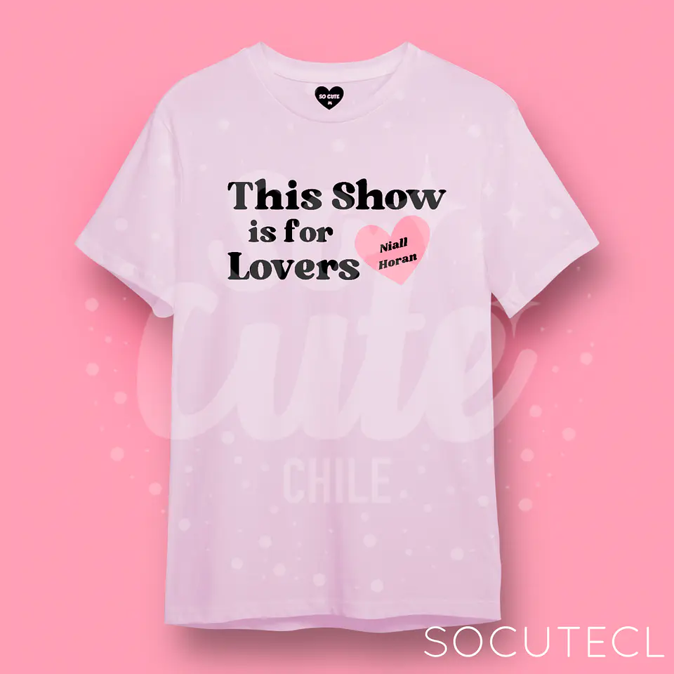 POLERA NIALL HORAN THIS SHOW IS FOR LOVERS  5