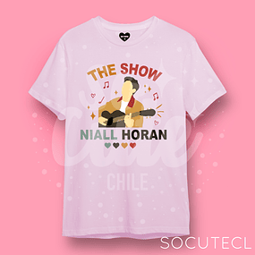 POLERA NIALL HORAN - ROSADO