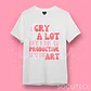 POLERA GLITTER TAYLOR SWIFT I CRY A LOT BUT I AM SO PRODUCTIVE, ITS AN ART - thumbnail 1