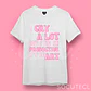 POLERA TAYLOR SWIFT I CRY A LOT BUT I AM SO PRODUCTIVE, IT’S AN ART - Miniatura 1