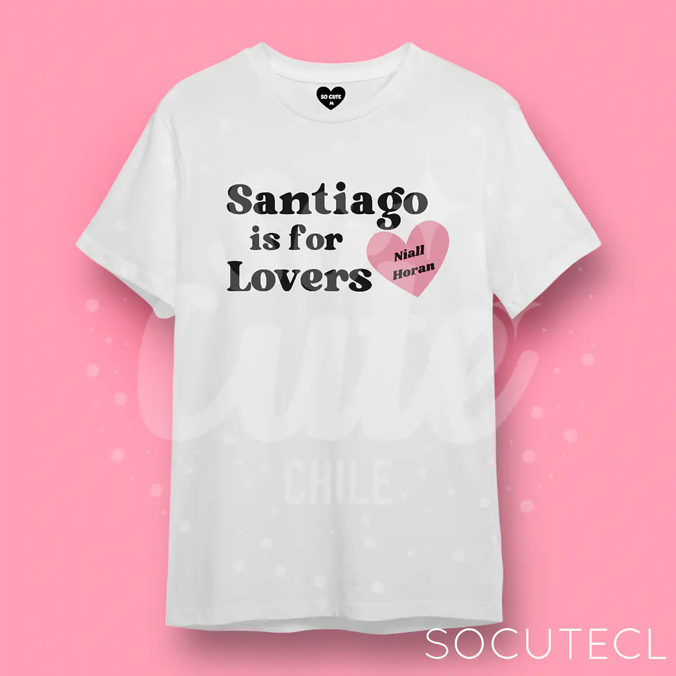 POLERA NIALL HORAN SANTIAGO IS FOR LOVERS 1