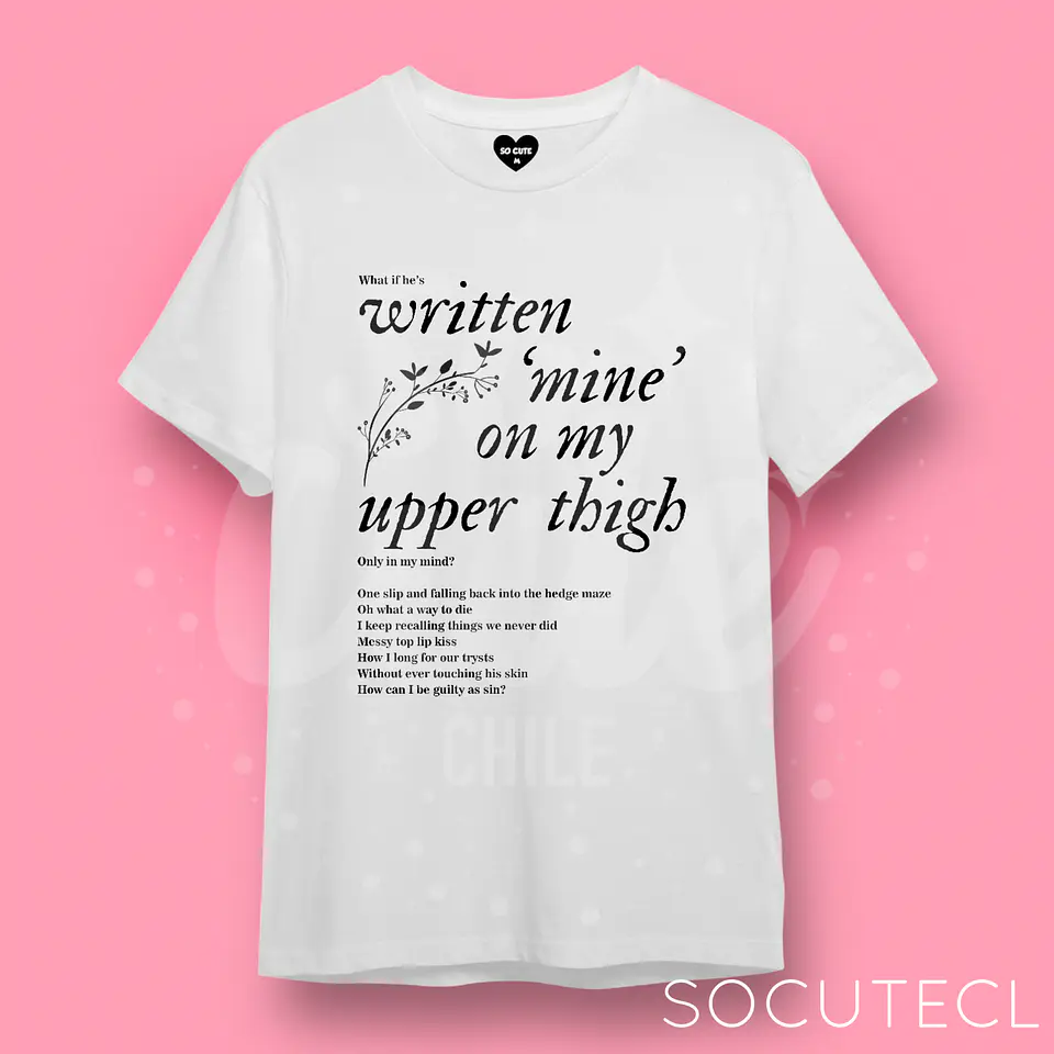 POLERA TAYLOR SWIFT GUILTY AS SIN? 1